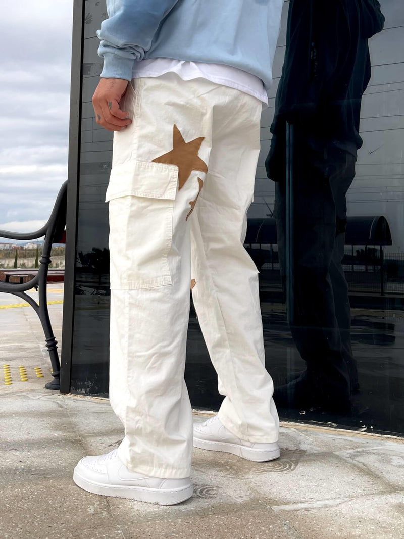 Men's Premium Starry Baggy Cargo Pants - STREETMODE™