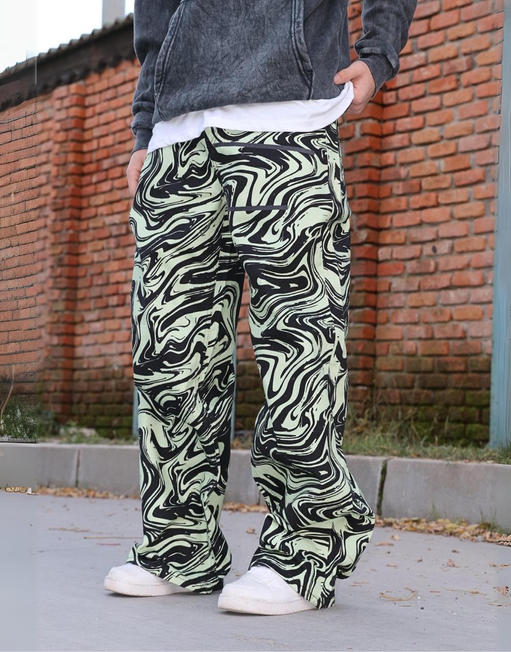 Men's Premium Wave Special Baggy Trousers - STREETMODE™