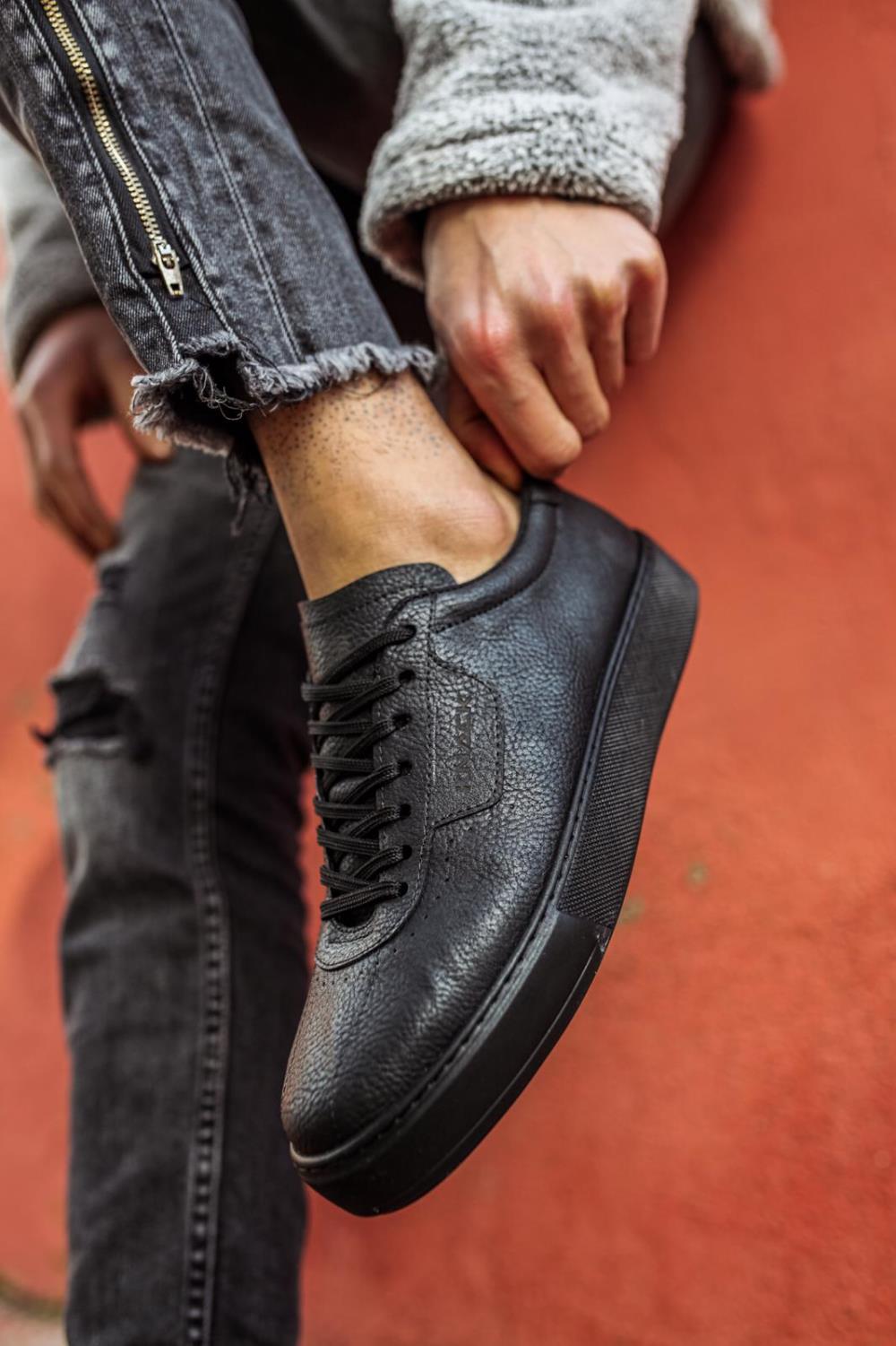 Casual Sneaker Men's Shoes 060 Black - STREETMODE™ DE