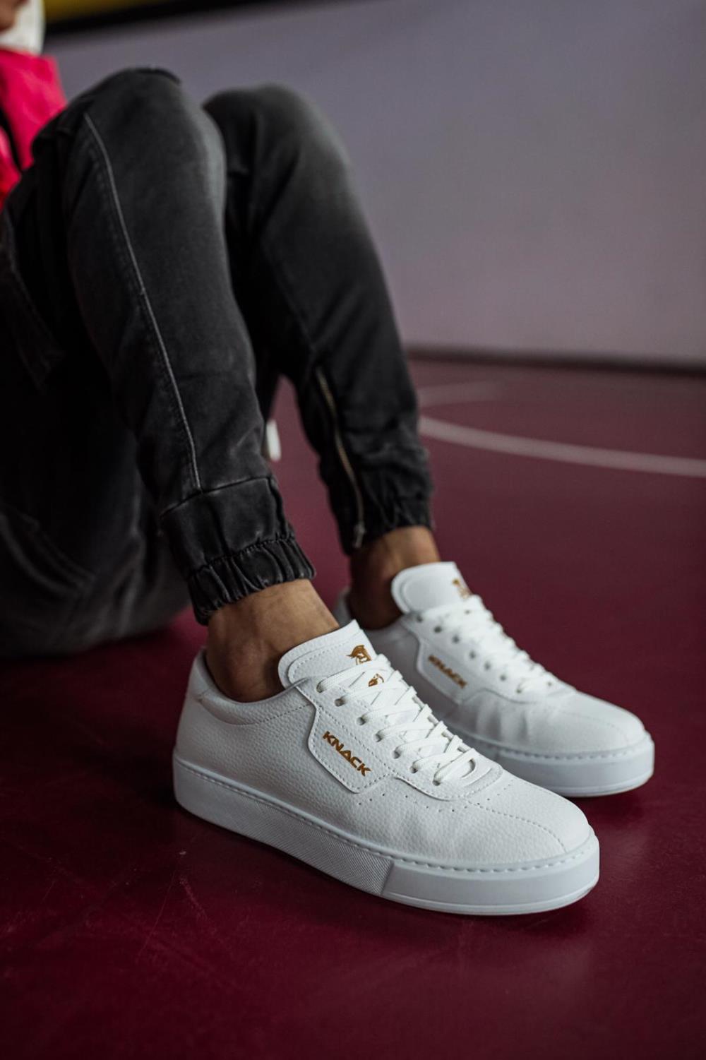 Men's Sneaker Casual Shoes 060 White - STREETMODE™