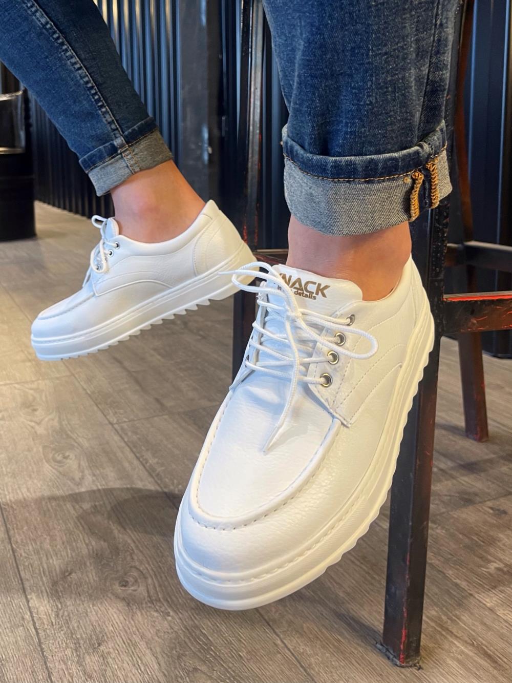 Men's Sneaker Daily Shoe T12 White - STREETMODE™