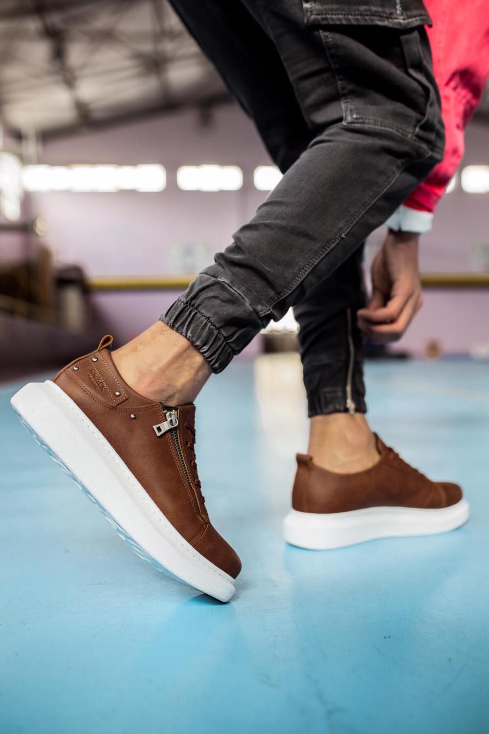 Men's Sneaker High Top Casual Shoes 555 - STREETMODE™