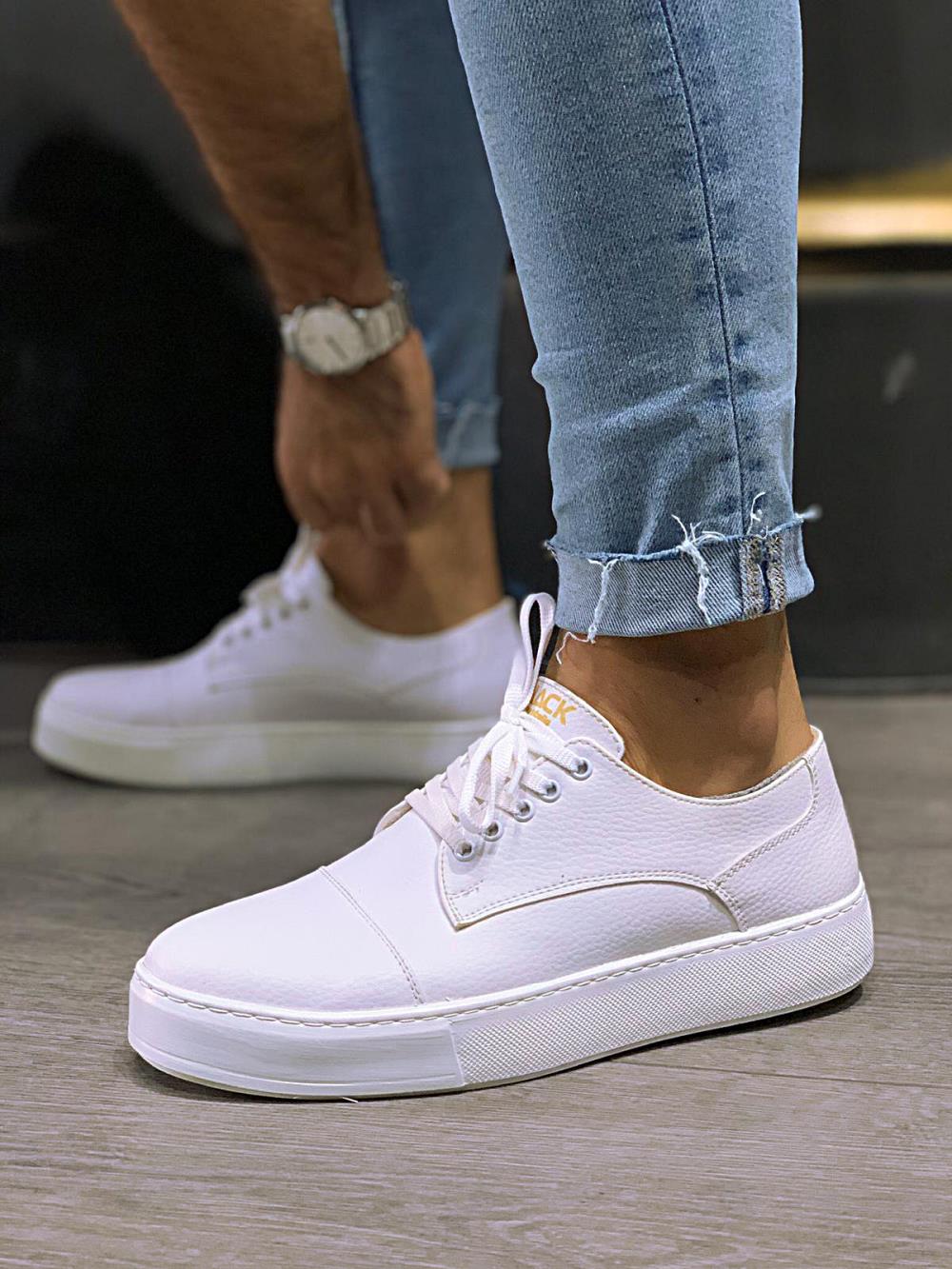 Men Sneaker Casual Shoes 050 White - STREETMODE™ DE