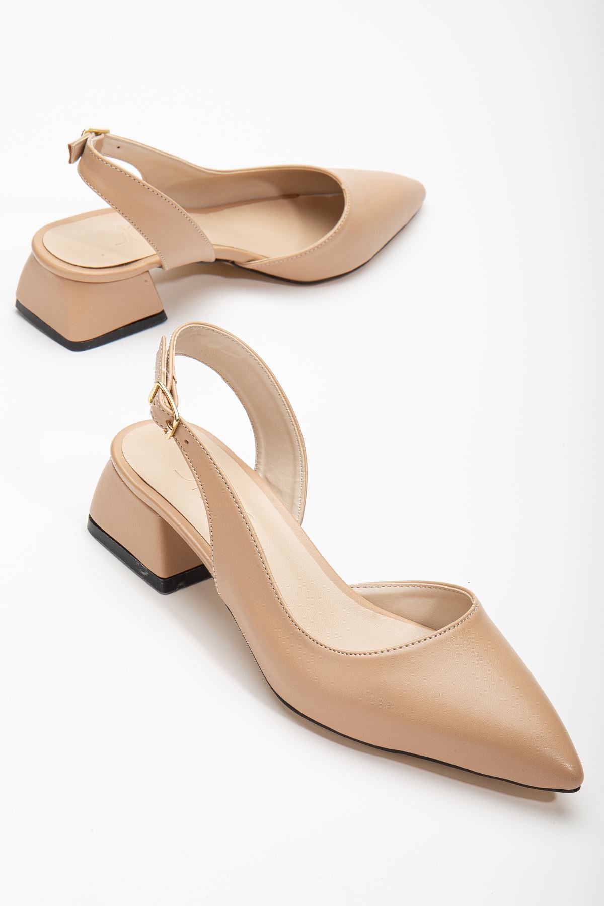 Ossie Nude Skin Women's Heeled Shoes - STREETMODE™