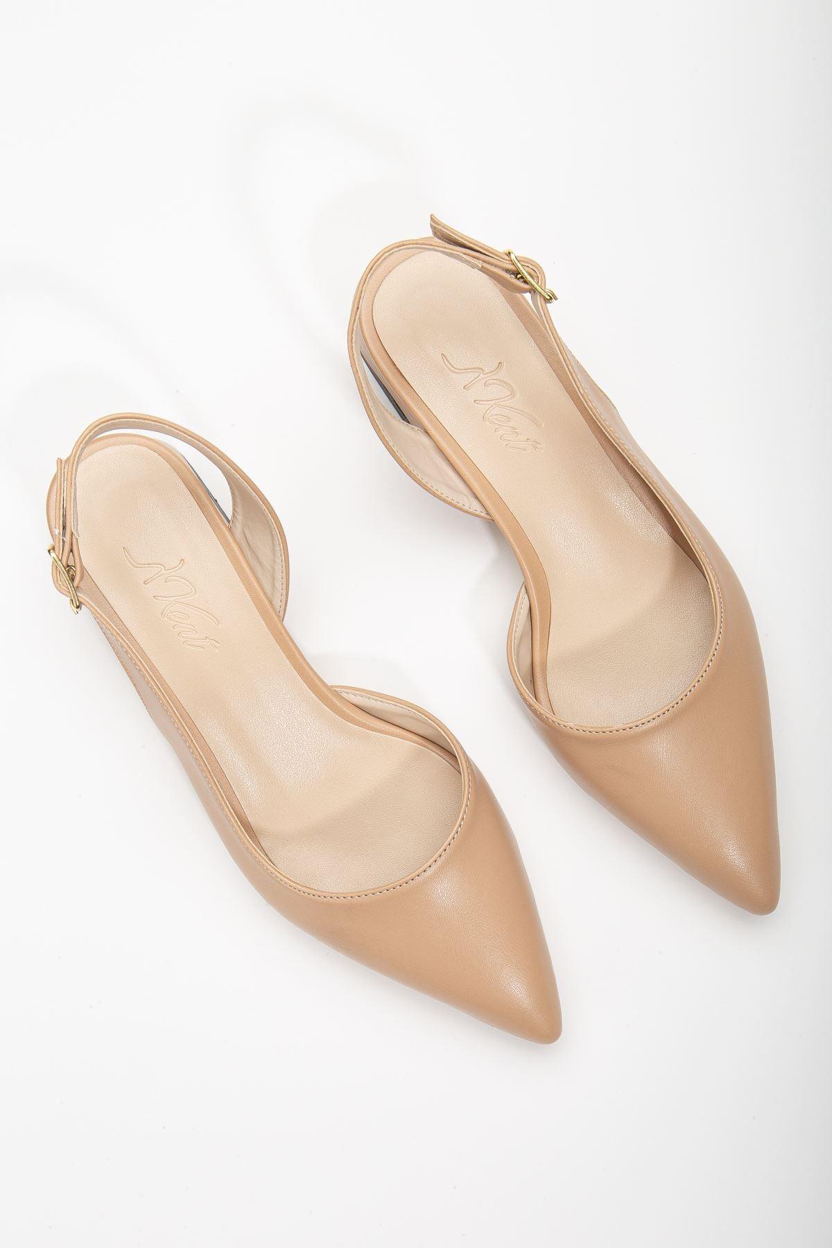 Ossie Nude Skin Women's Heeled Shoes - STREETMODE™