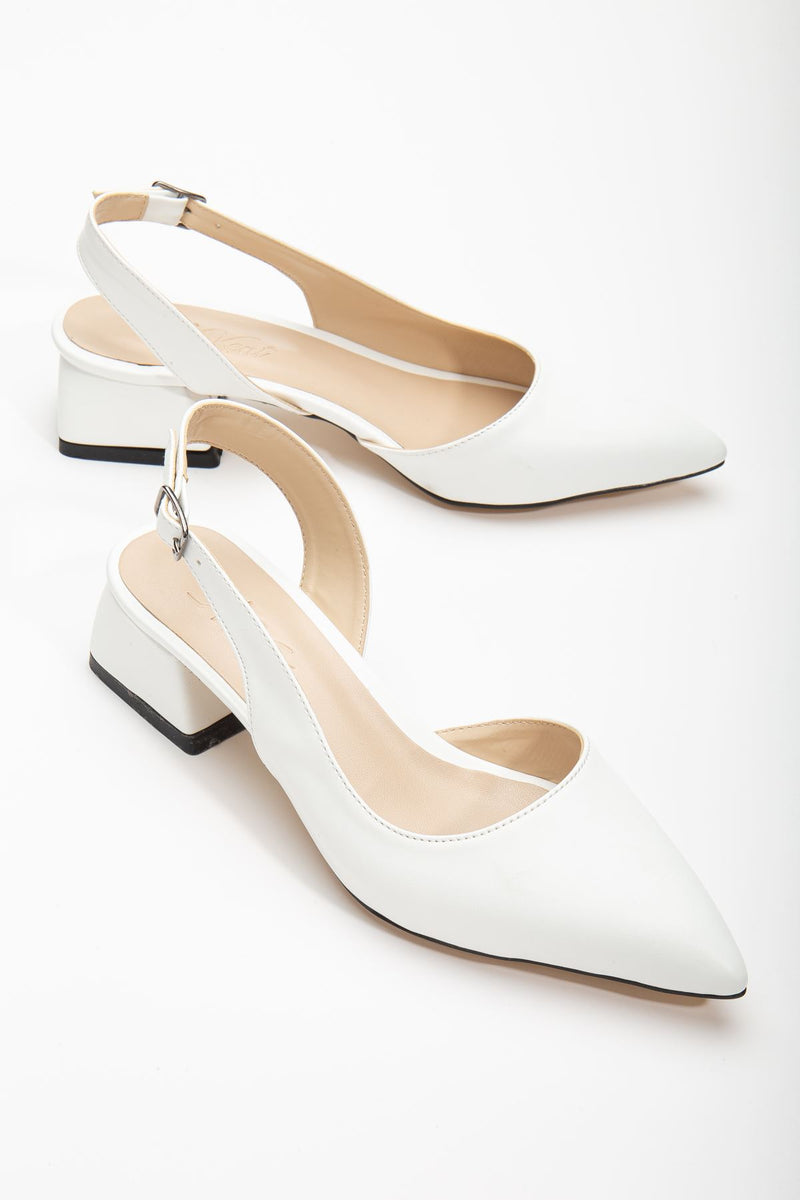Ossie White Skin Women's Heeled Shoes - STREETMODE™