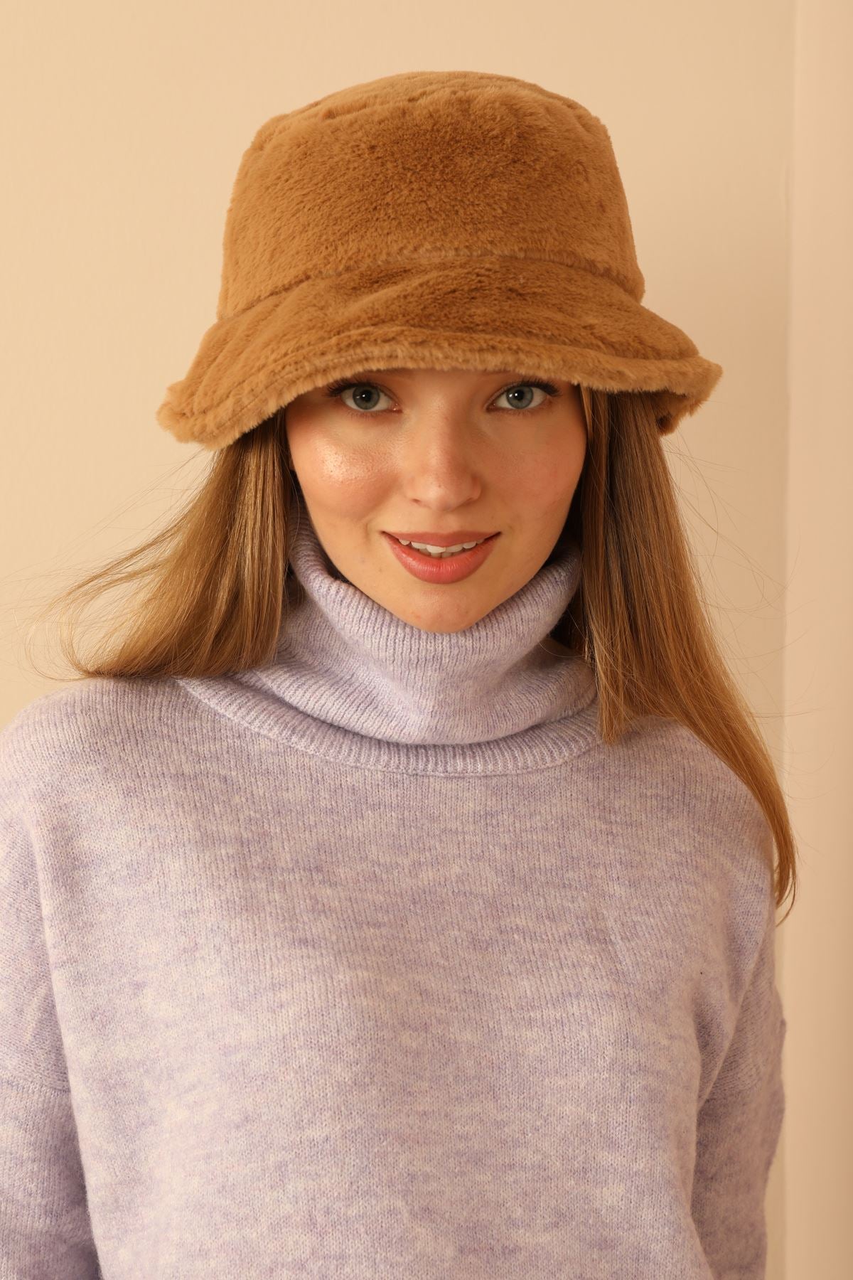 Plush Bucket Women's Mink Hat - STREETMODE™