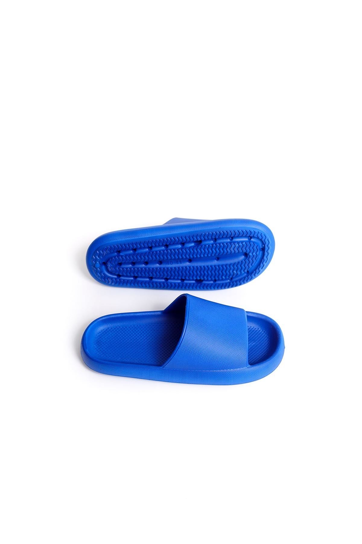 Polyurethane Women's Slippers BLUE - STREETMODE™