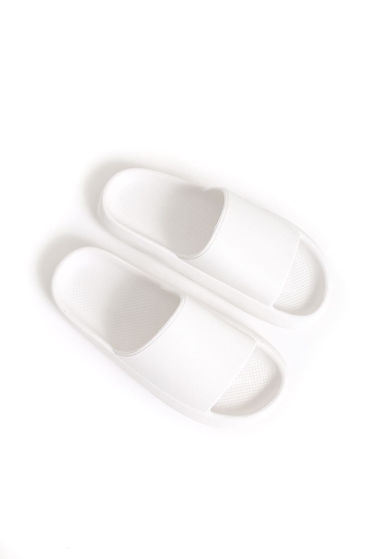 Polyurethane Women's Slippers WHITE - STREETMODE™