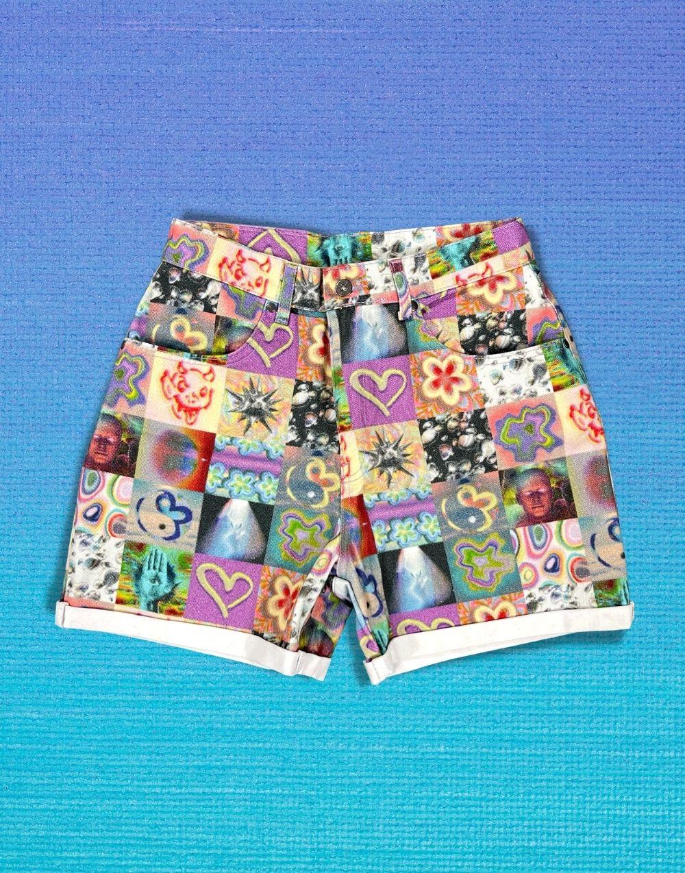 Premium Hawaii Full Printed Women's Shorts - STREETMODE™