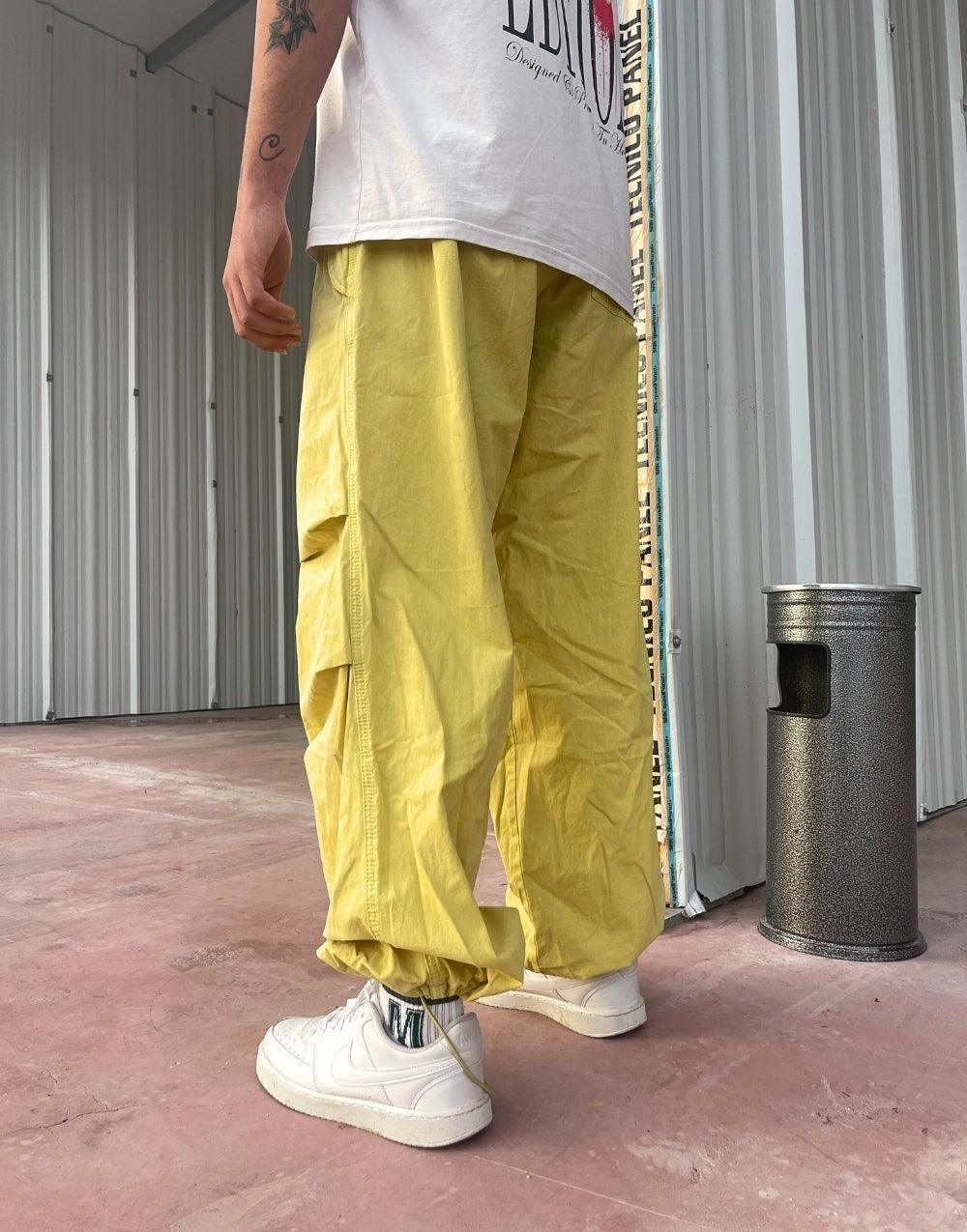 Premium Ice Leemon Parachute Tech Men's Baggy Pants - STREETMODE™