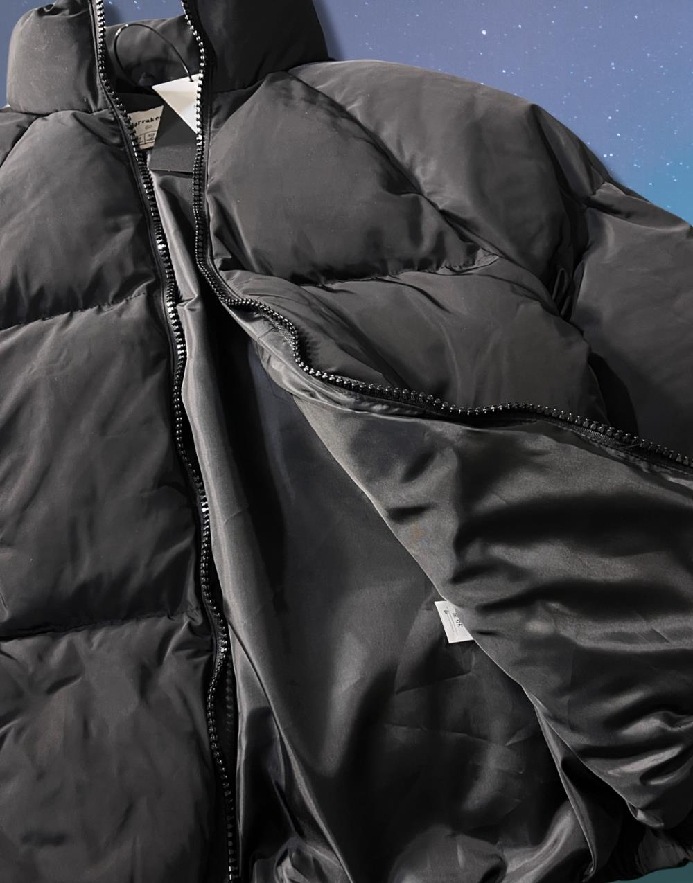 Premium Puffer Men's Coat Black - STREETMODE™