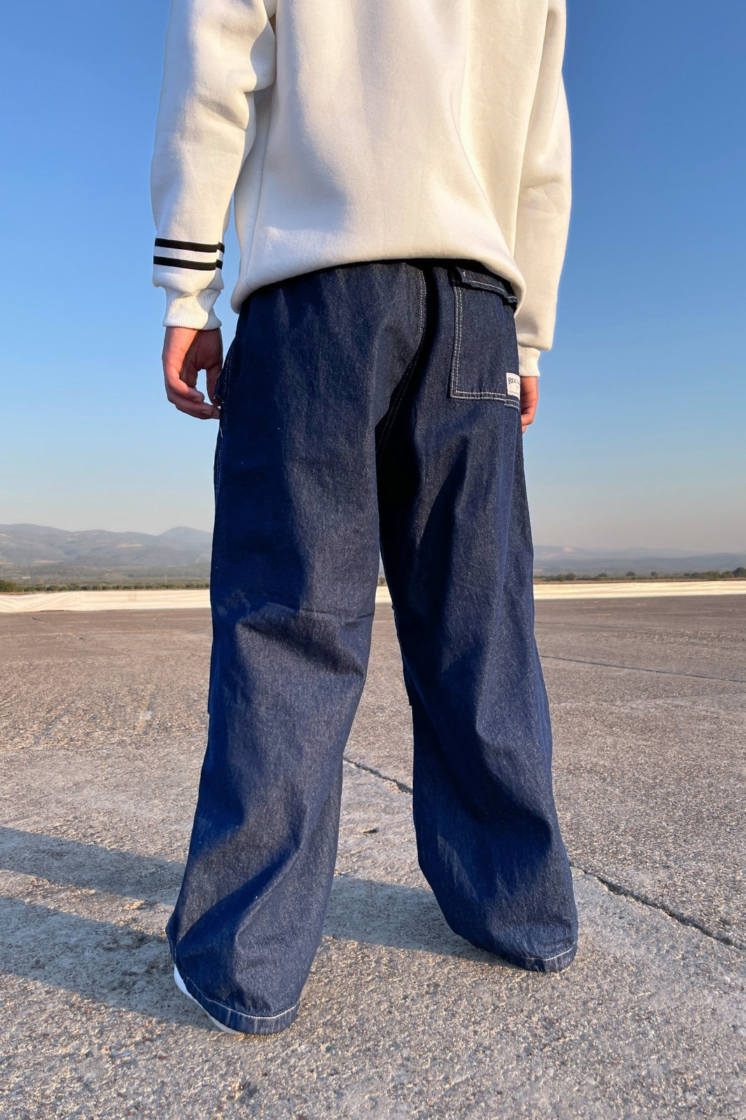 Premium Utility Men's Baggy Jeans - STREETMODE™