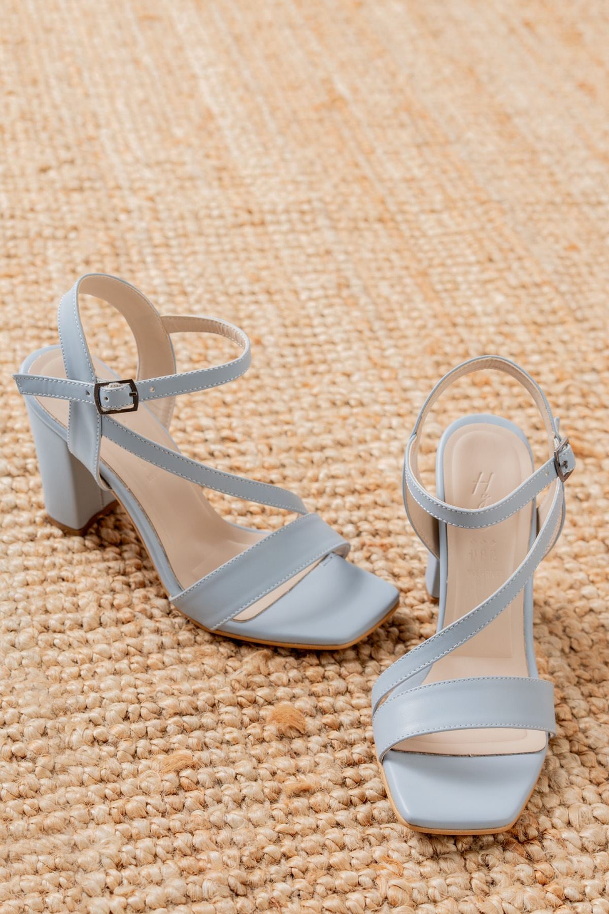Rashin Baby Blue Skin High Heels Women's Shoes - STREETMODE™