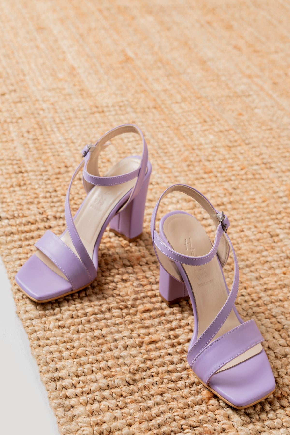 Rashin Lilac Skin High Heels Women's Shoes - STREETMODE™