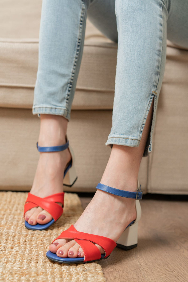 Rosita Colored Skin Heels Women's Shoes - STREETMODE™