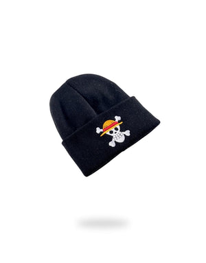 Skull Embroidery Unisex Beanie - STREETMODE™