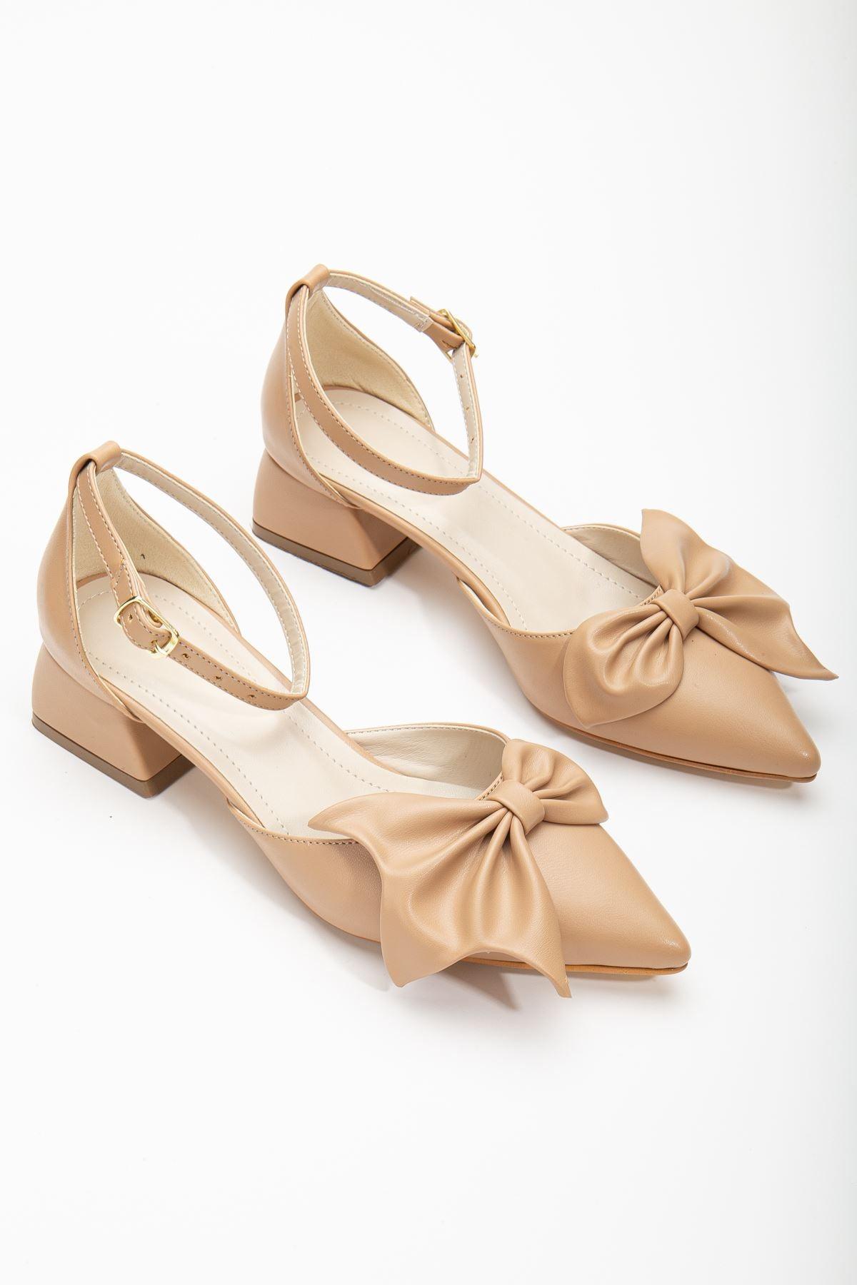 Soria Nude Skin Women's Heeled Shoes - STREETMODE™