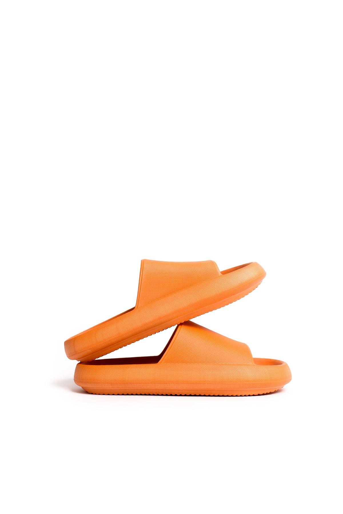 STM Design Polyurethane Men's Slippers ORANGE - STREETMODE™