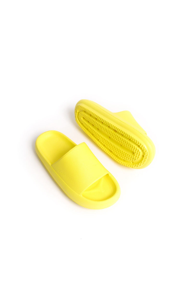 STM Design Polyurethane Men's Slippers YELLOW - STREETMODE™