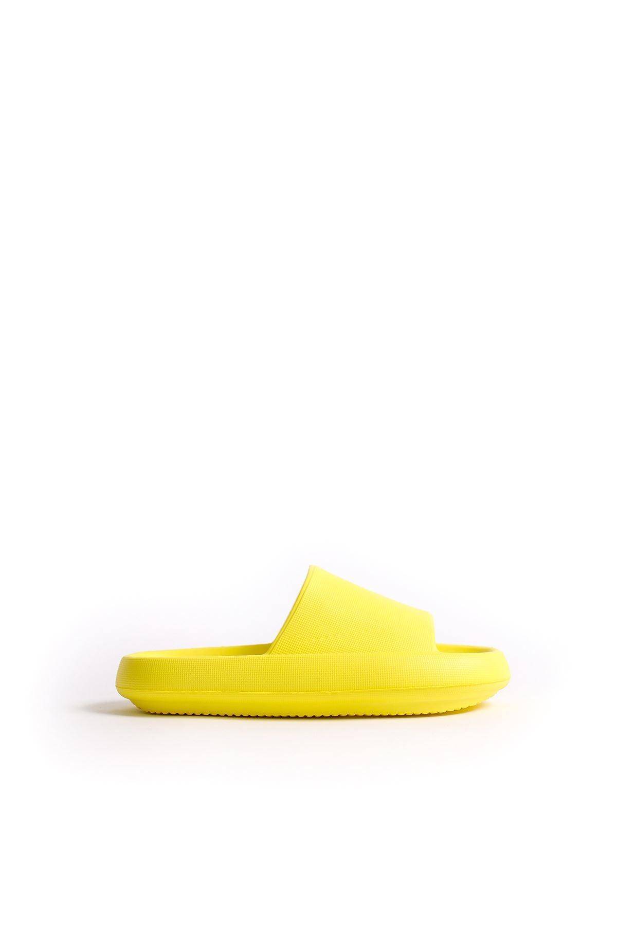 STM Design Polyurethane Men's Slippers YELLOW - STREETMODE™