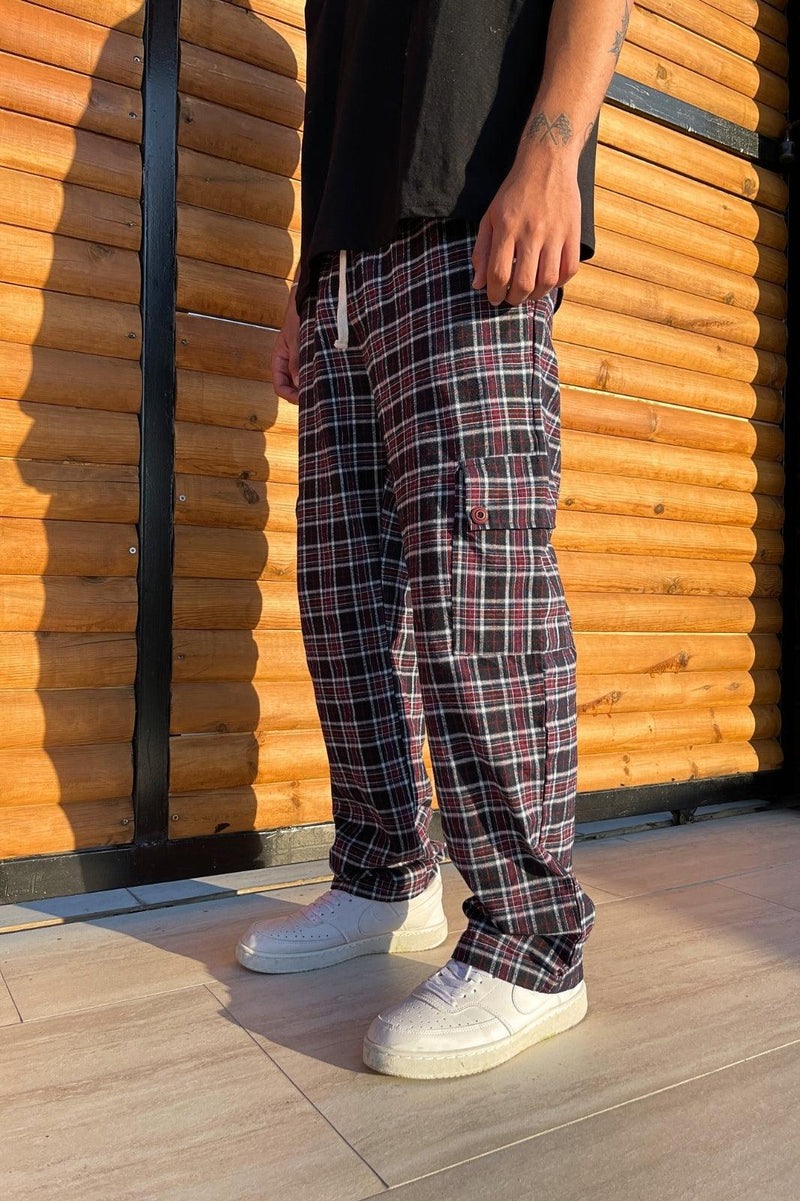 Striped Patterned Pajama Sweatpants - STREETMODE™