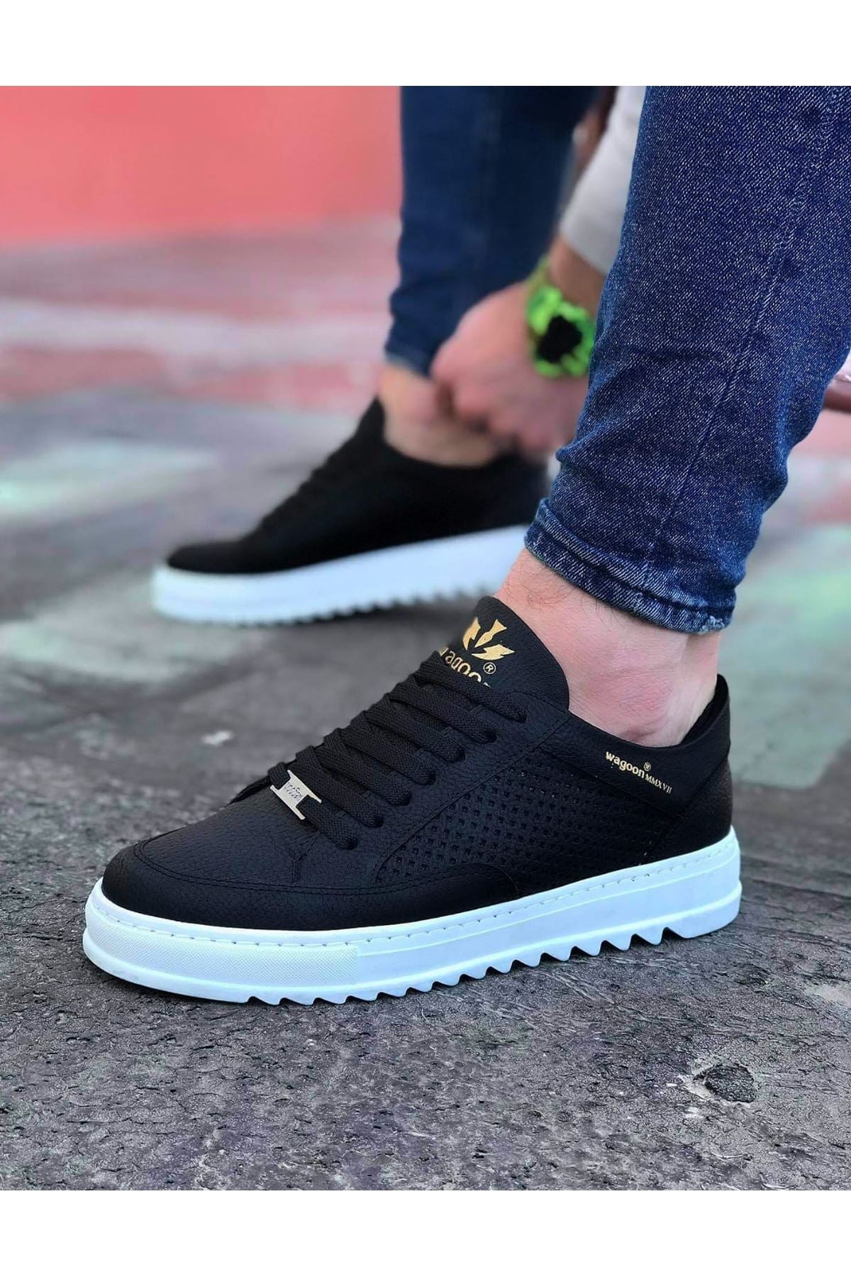 WG505 Black TR Men's Casual Shoes sneakers - STREETMODE™