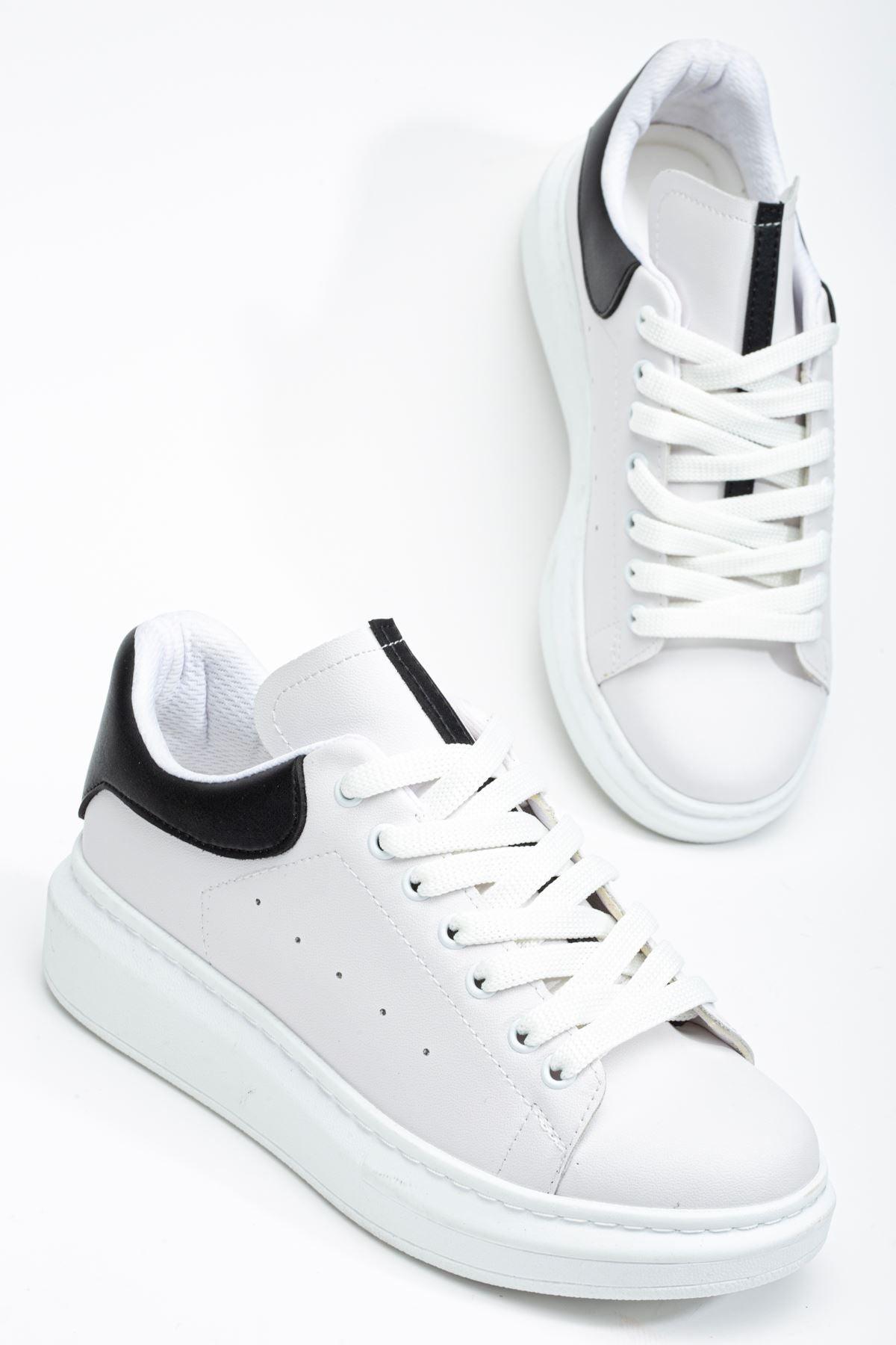 White - Black Women's Sneaker Casual Shoes - STREETMODE™