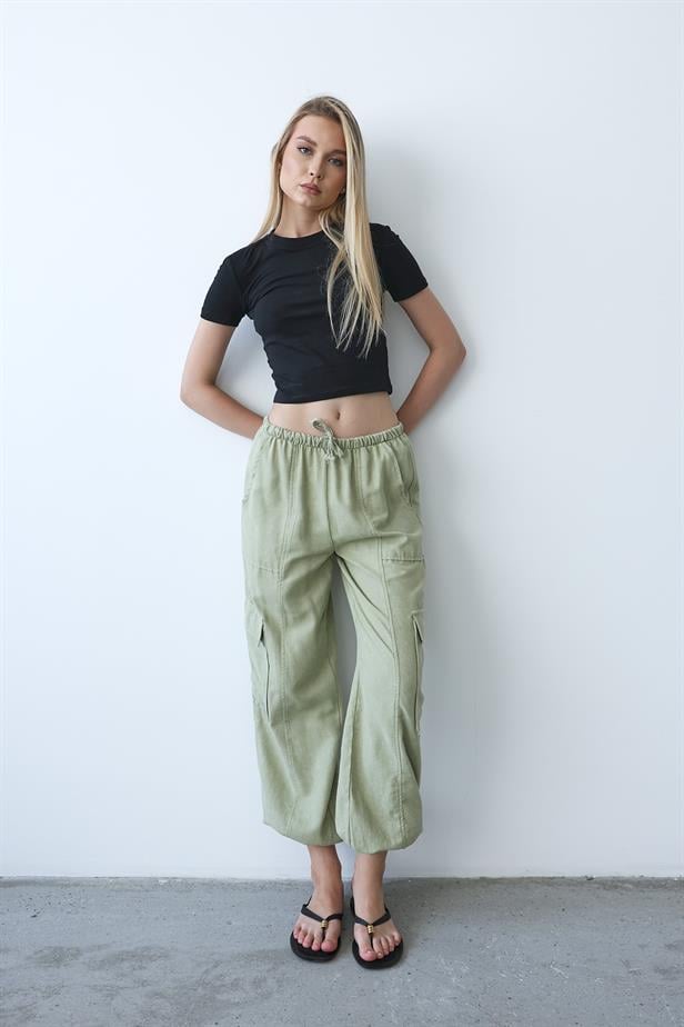 Women's Cargo Pants - Khaki - STREETMODE™