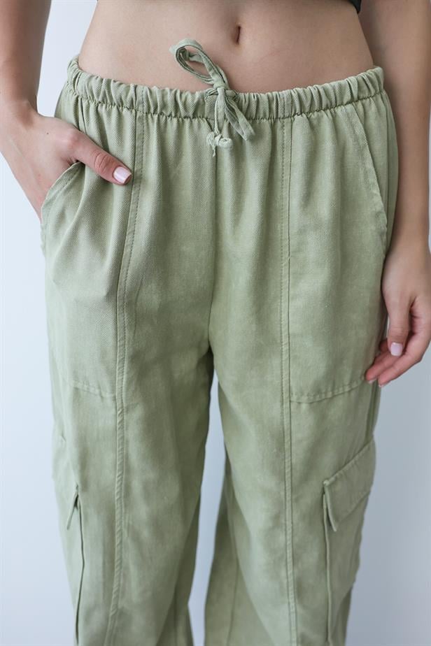 Women's Cargo Pants - Khaki - STREETMODE™