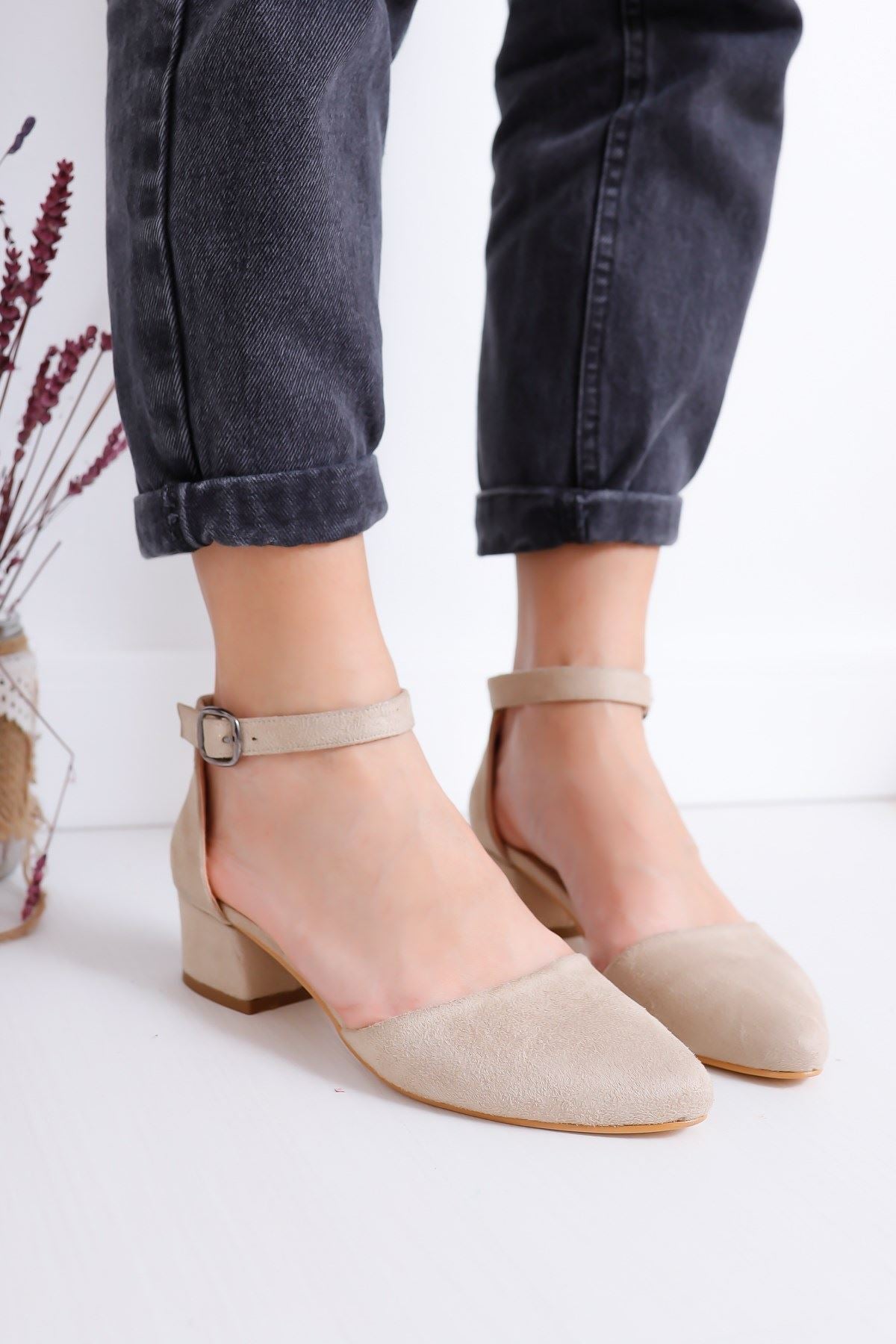 Women's Dary Heels Ten Suede Shoes - STREETMODE™