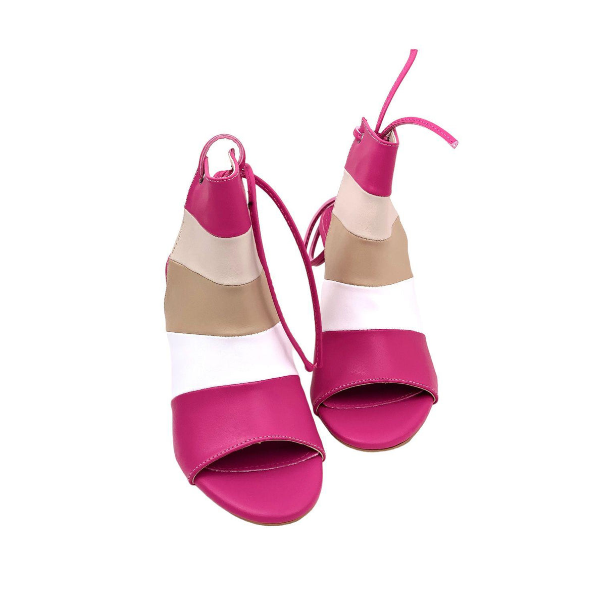 Women's Gebb Fuchsia Thin Heeled Closed Shoes 8 Cm 106 - STREETMODE™