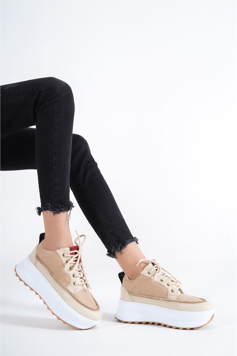 Women's jasmin mink Sneakers Shoes - STREETMODE™
