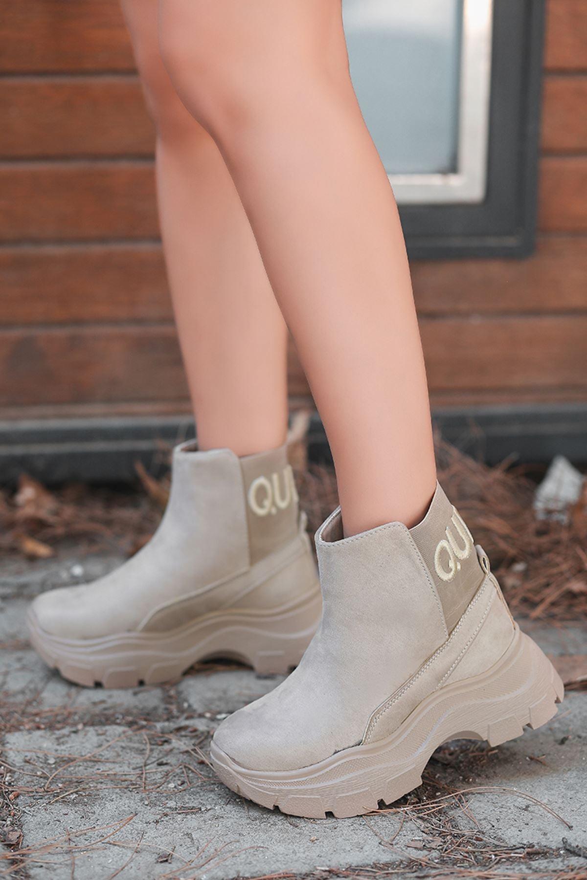 Women's Mink Suede Boots - STREETMODE™