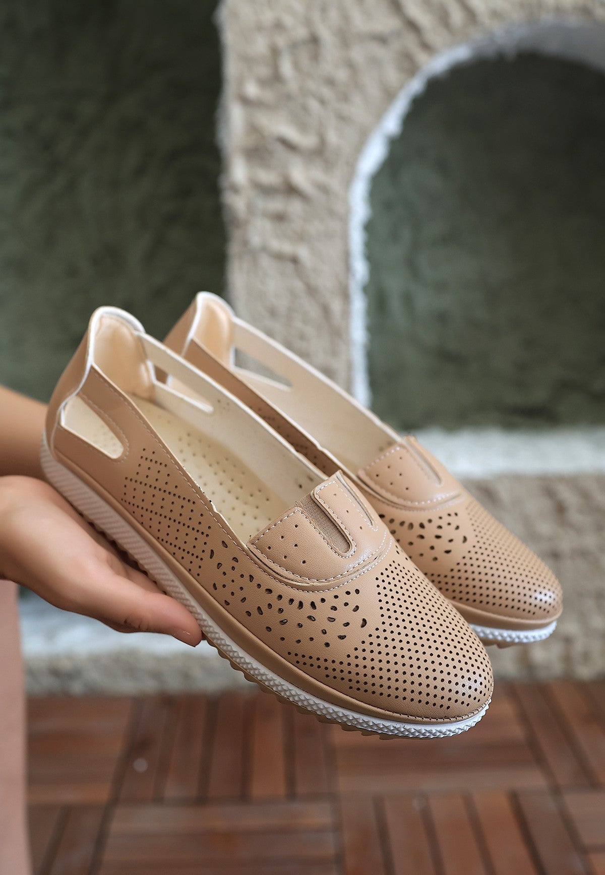 Women's Nude Skin Ballerina Shoes - STREETMODE™