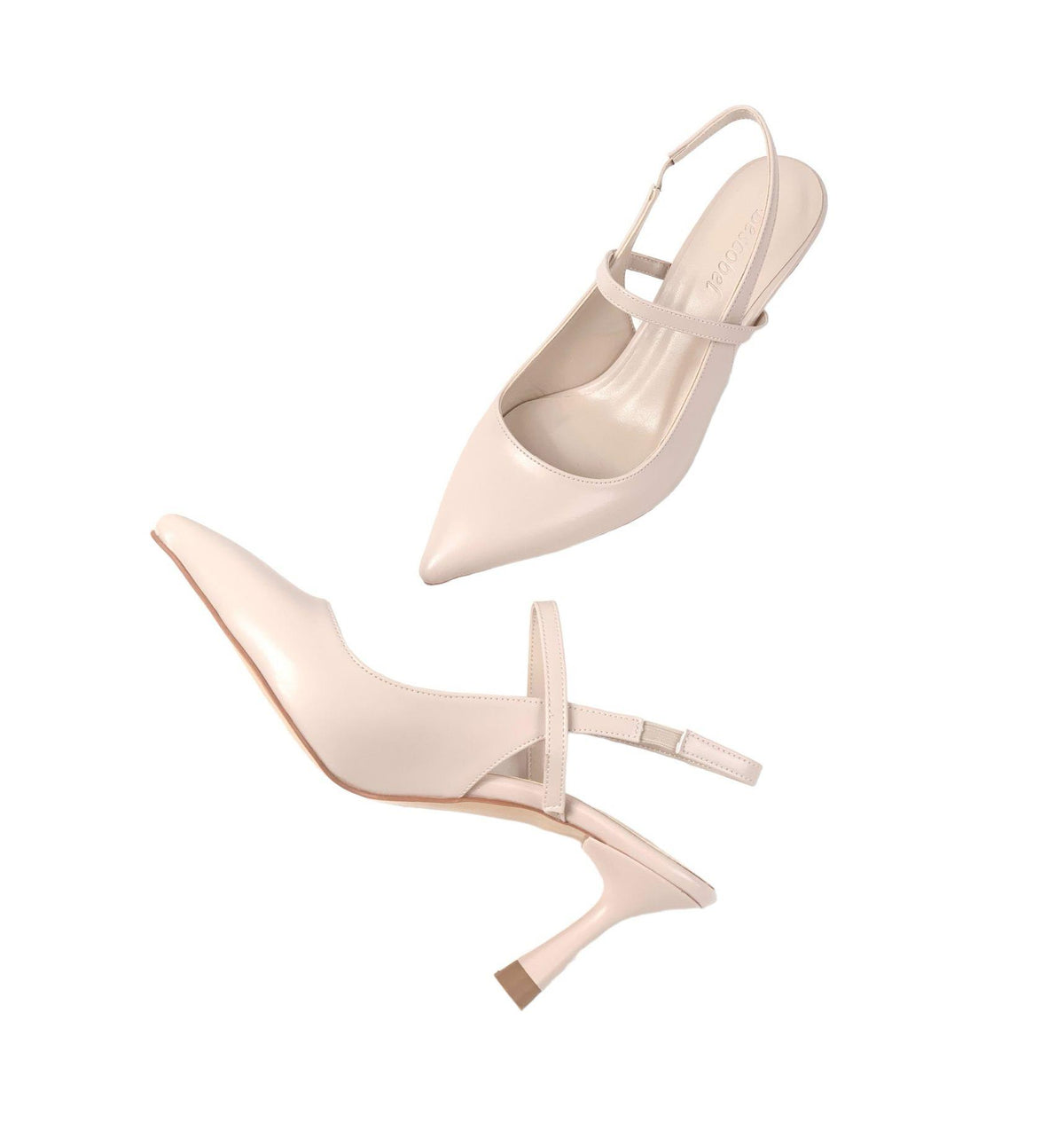 Women's Olvan Skin Skin Thin Heel Shoes Sandals 7 Cm Heel - STREETMODE™